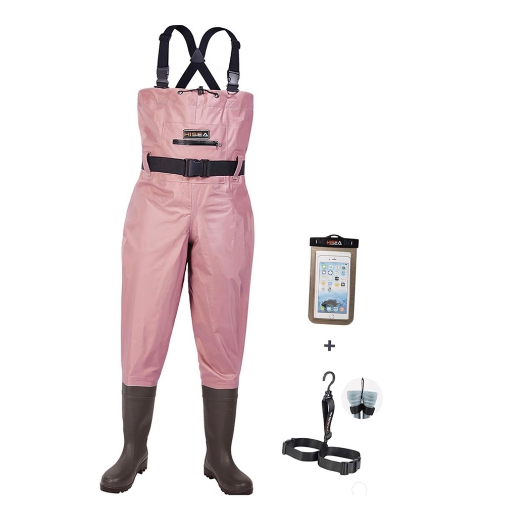 HISEA Upgrade Chest Waders Fishing Waders with Boots Waterproof